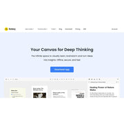 Noteey — Visual Note Taking and Knowledge Canvas